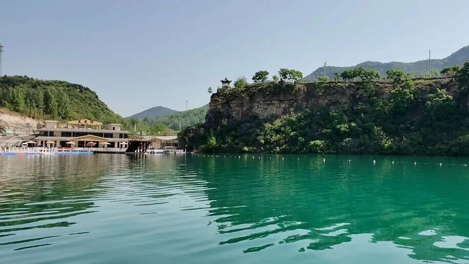 晋城市阳城县蟒河茱萸湾水上运动中心试运营(图1)