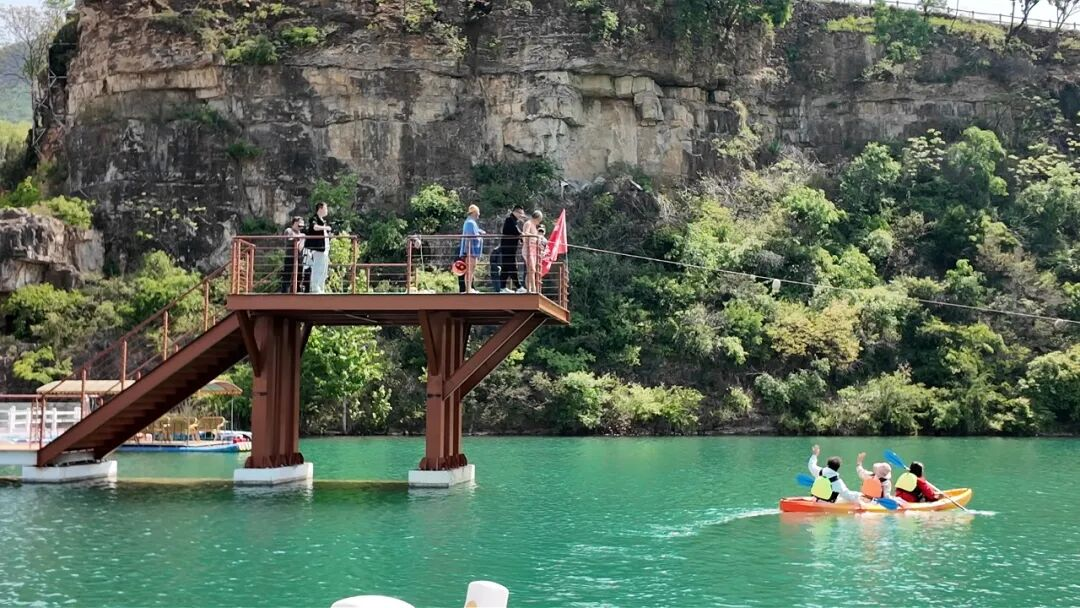 晋城市阳城县蟒河茱萸湾水上运动中心试运营(图2)