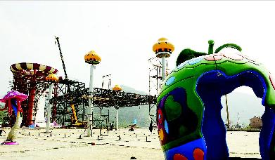 山西庞泉沟--果老峰水上乐园景区是我省