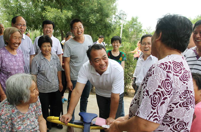 孙京民带队督查农村基层党建工作