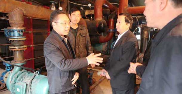 岚县县长乔云就供暖工作进行专题调研