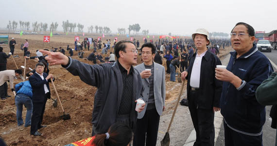 汾阳市积极创建省级园林城市