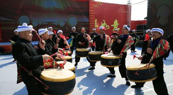 洪洞威风锣鼓入围“山花奖” 鼓手平均年龄68岁