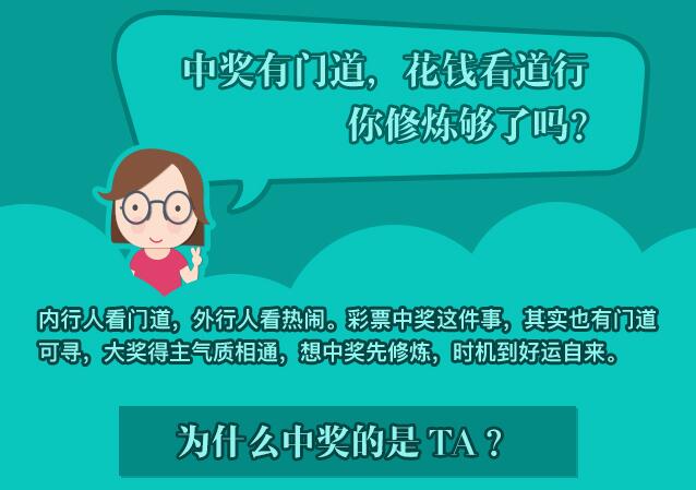 中奖有门道 花钱看道行 你修炼够了吗?