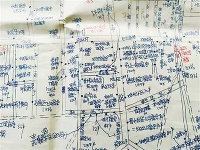 "120手绘生命地图"引热议 网友点赞钻研精神和"笨功夫"