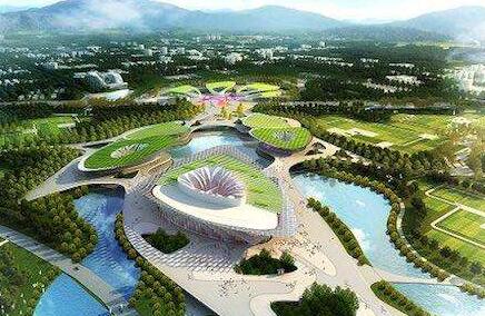 2019年北京世界园艺博览会山西展园主体建设全部完工