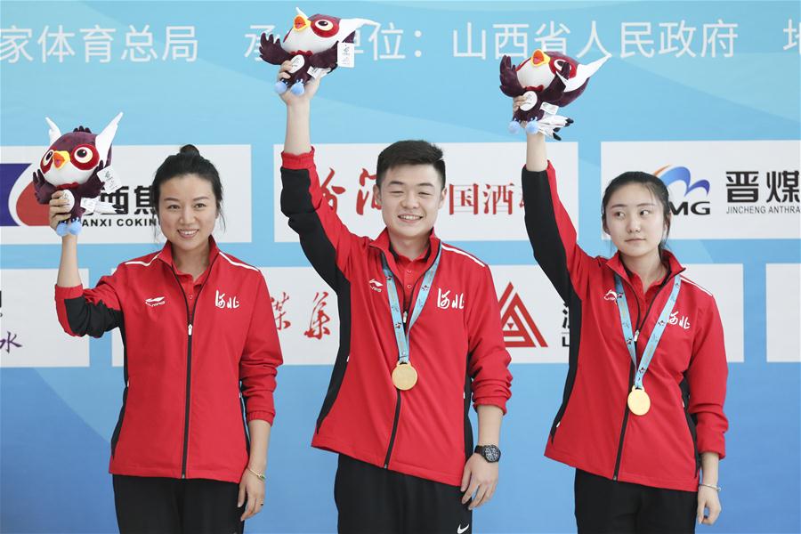 射擊——體校甲組10米氣手槍混合團體決賽賽況