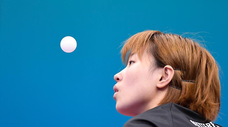 乒乓球——体校甲组女子团体决赛赛况