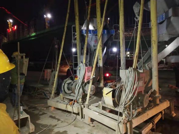 太原地铁2号线换乘站晋阳街站地连墙施工完成
