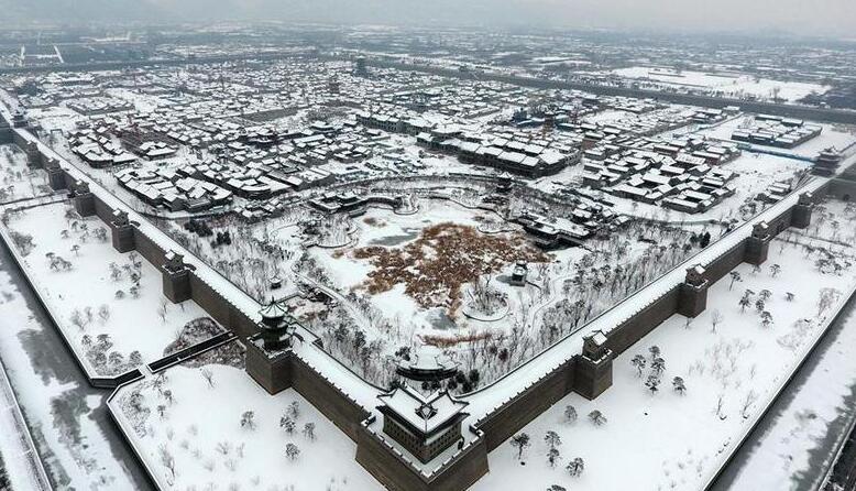 雪落太原古县城