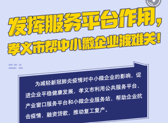 發揮服務平臺作用 孝義市幫中小微企業渡難關