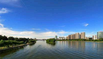 岸綠景美人舒暢 河道整治讓太原城市面貌煥然一新