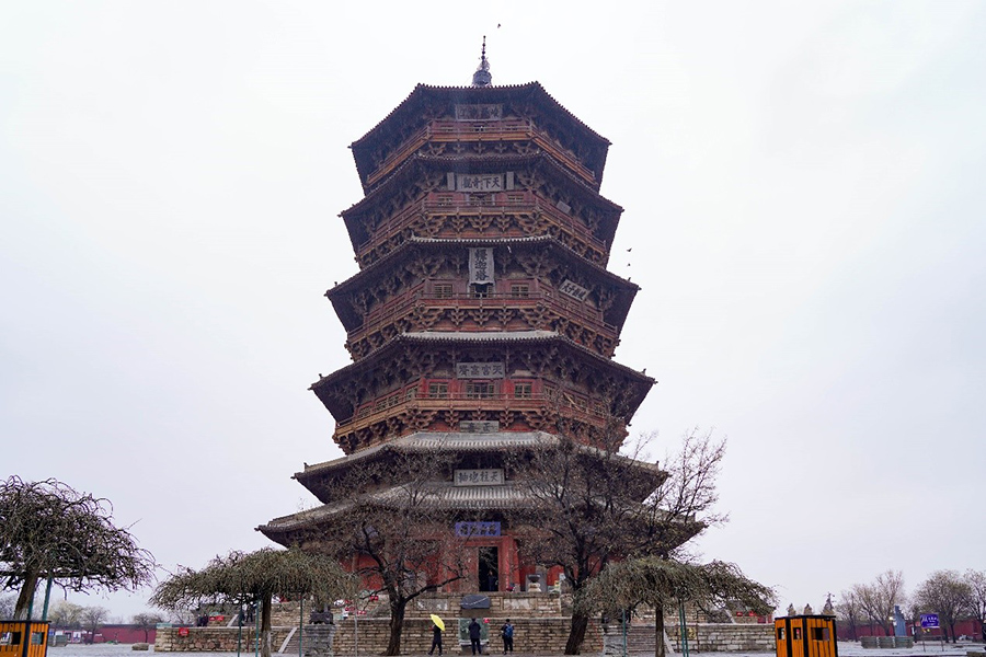 應縣木塔，一座鬥拱博物館