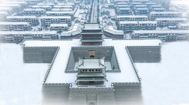【“飛閱”中國】一場雪，一座城