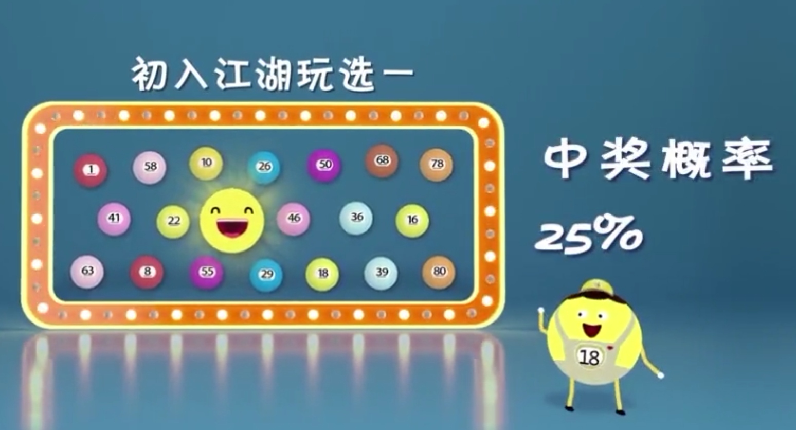 快乐8游戏!初入江湖玩选一