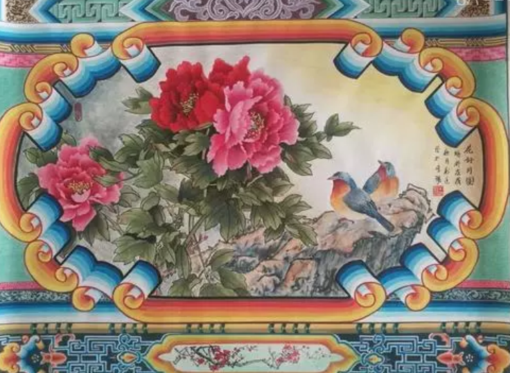 原平炕围画：炕台也有文化