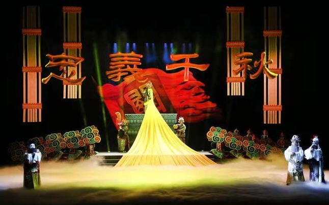 新创大型蒲剧史诗剧《忠义千秋》在临猗关汉卿大剧院首演