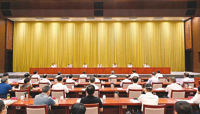 山西省政法队伍教育整顿领导小组第八次会议召开