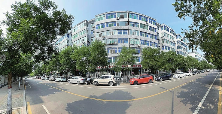 晋源化二建小区改造展开 打造特色文化