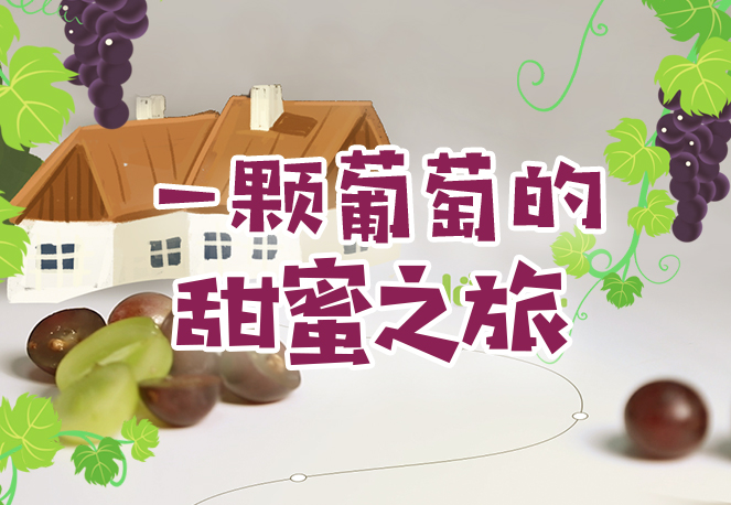 一颗葡萄的甜蜜之旅