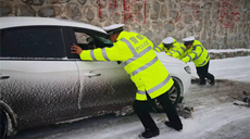 雪中坚守的你,温暖了这个初冬