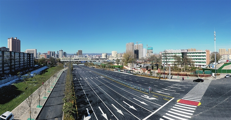 太原迎泽大街东延工程已基本完工