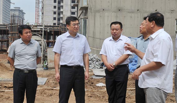 市委书记李建国深入杏花村镇调研