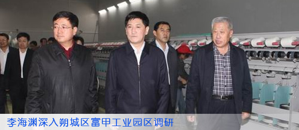 李海渊深入朔城区富甲工业园区调研