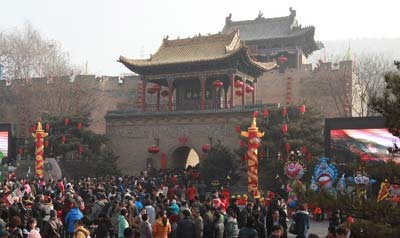 皇城相府春节火